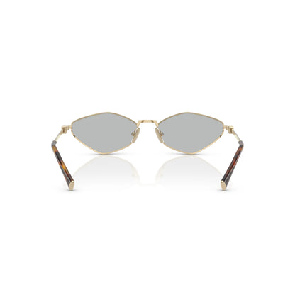 Lunettes de soleil Miu Miu MU 56ZS ZVN50K Or/Gris clair