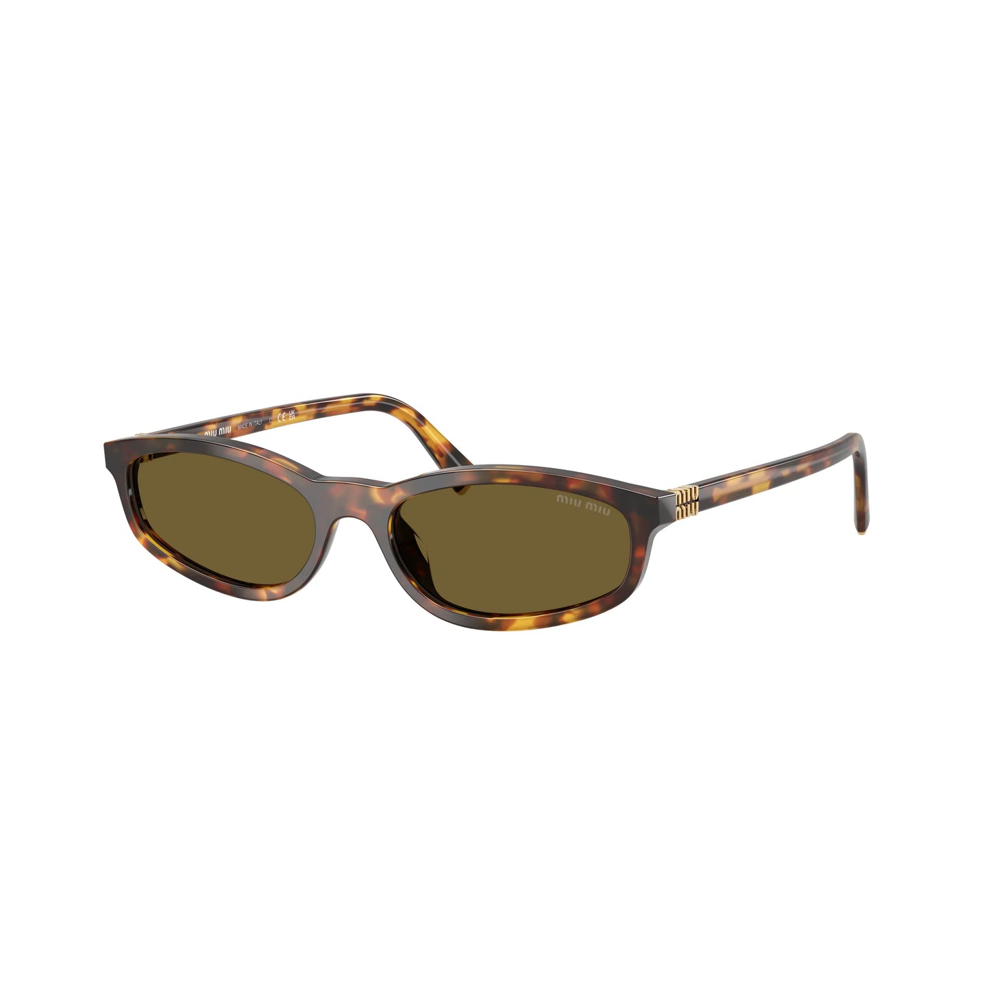 Occhiali da sole Miu Miu MU A06S 14L09Z Havana Miele