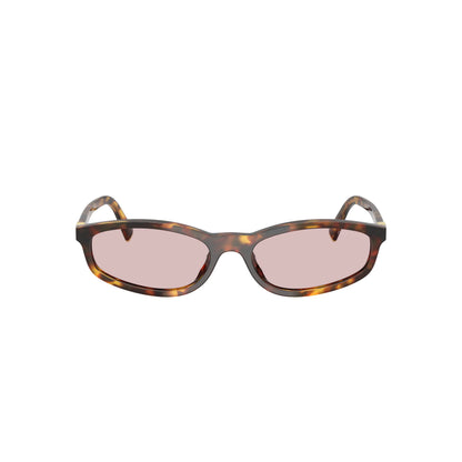 Occhiali da sole Miu Miu MU A06S 14L4I0 Havana Miele geometrico
