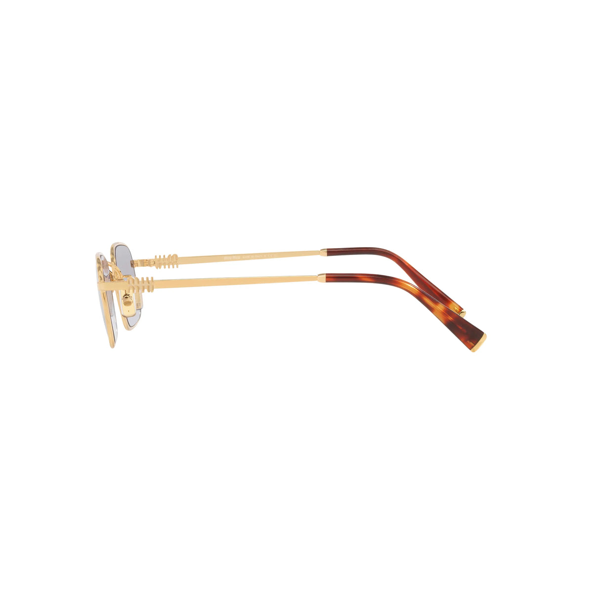 Lunettes de soleil Miu Miu SMU A53 5AK04O Or clair