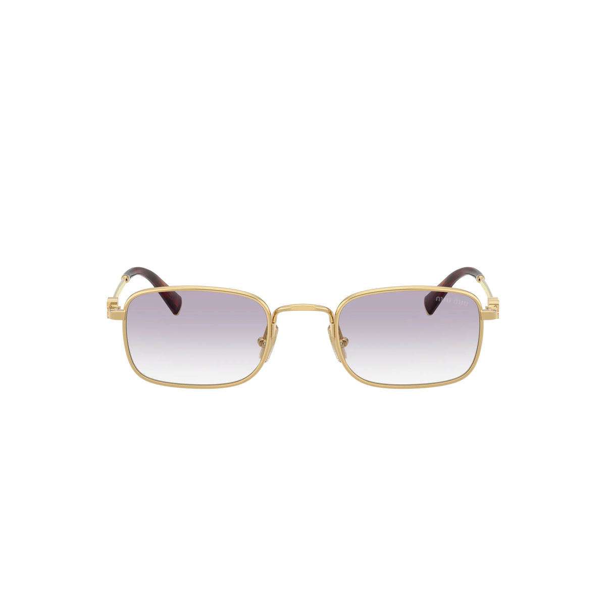 Lunettes de soleil Miu Miu SMU A53 5AK04O Or clair