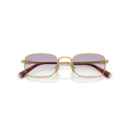 Lunettes de soleil Miu Miu SMU A53 5AK04O Or clair