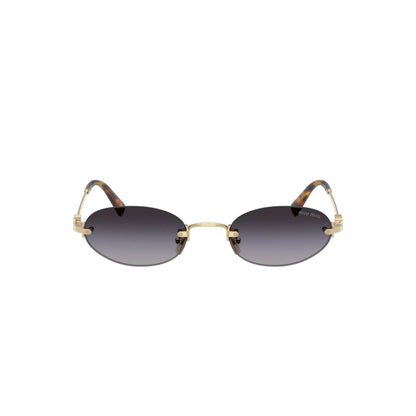 Lunettes de soleil Miu Miu MU A54S ZVN5D1 Or/Gris clair