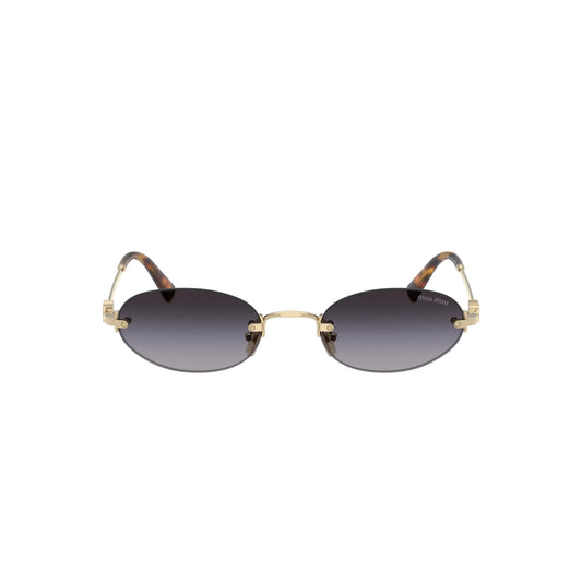 Occhiale da sole Miu Miu MU A54S ZVN5D1 Oro/Light Grey