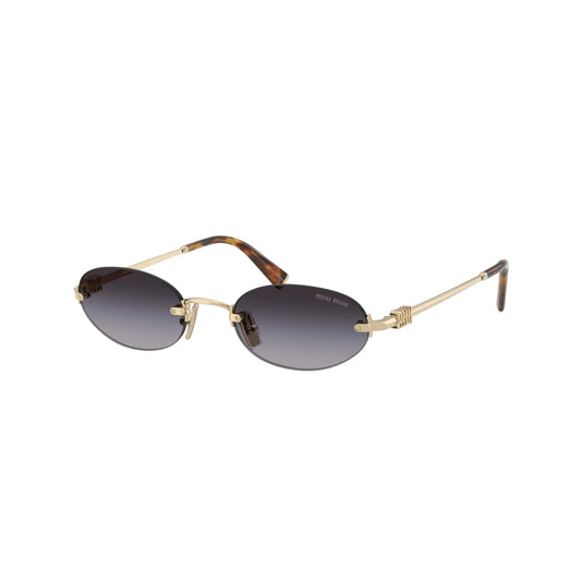 Occhiale da sole Miu Miu MU A54S ZVN5D1 Oro/Light Grey
