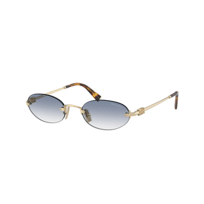 Miu Miu SMU A54 ZVN-80O Gold sunglasses