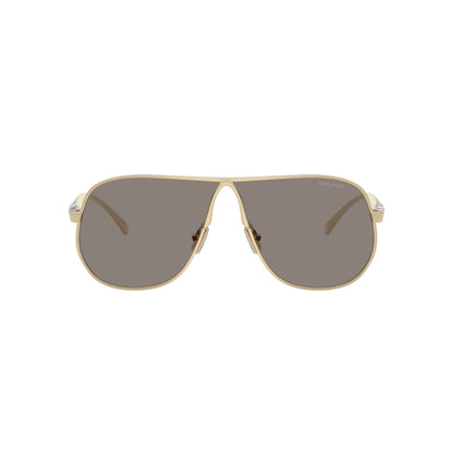Lunettes de soleil Miu Miu Ombre MU A56S ZVN80Q Or/Gris Foncé