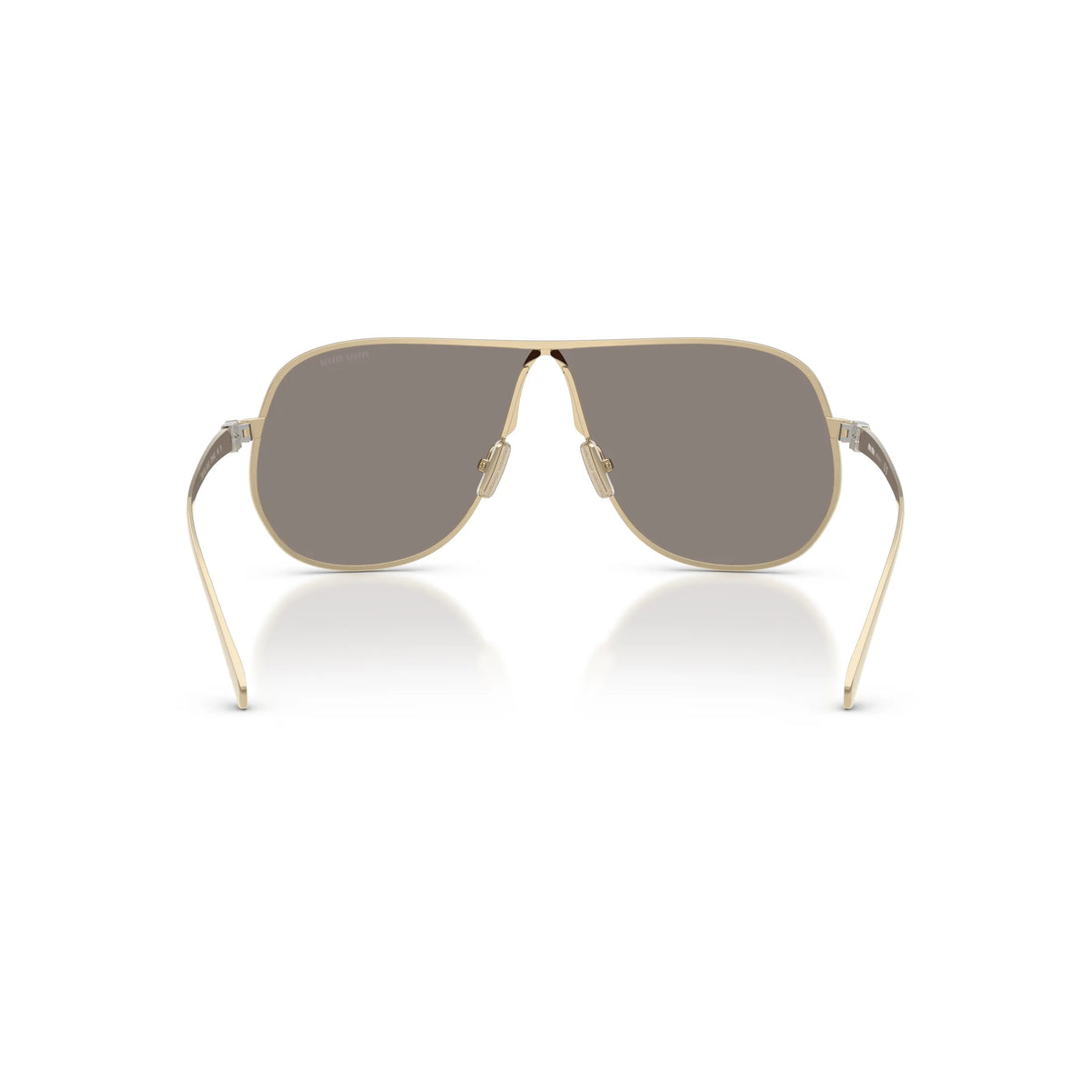 Lunettes de soleil Miu Miu Ombre MU A56S ZVN80Q Or/Gris Foncé