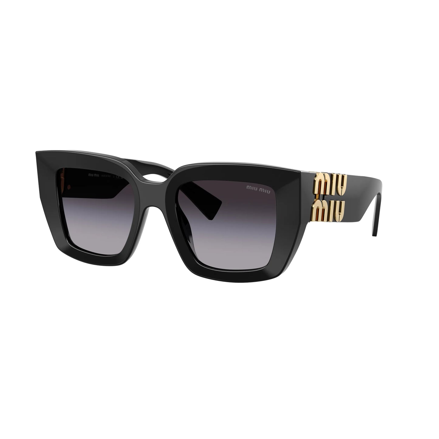 Occhiali da sole Miu Miu MU B05S 16K90A Black rettangolari