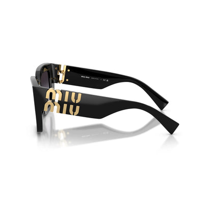Occhiali da sole Miu Miu MU B05S 16K90A Black rettangolari