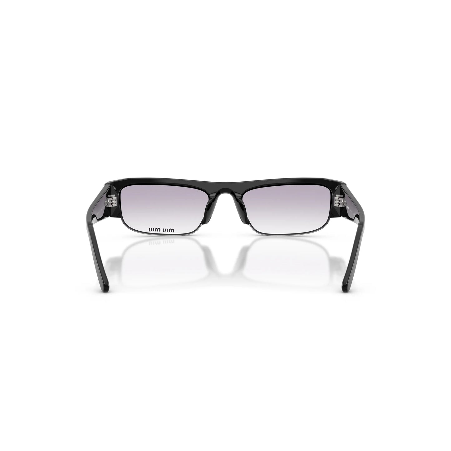 Occhiali da sole Miu Miu MU B07S 16K04O Nero rettangolare
