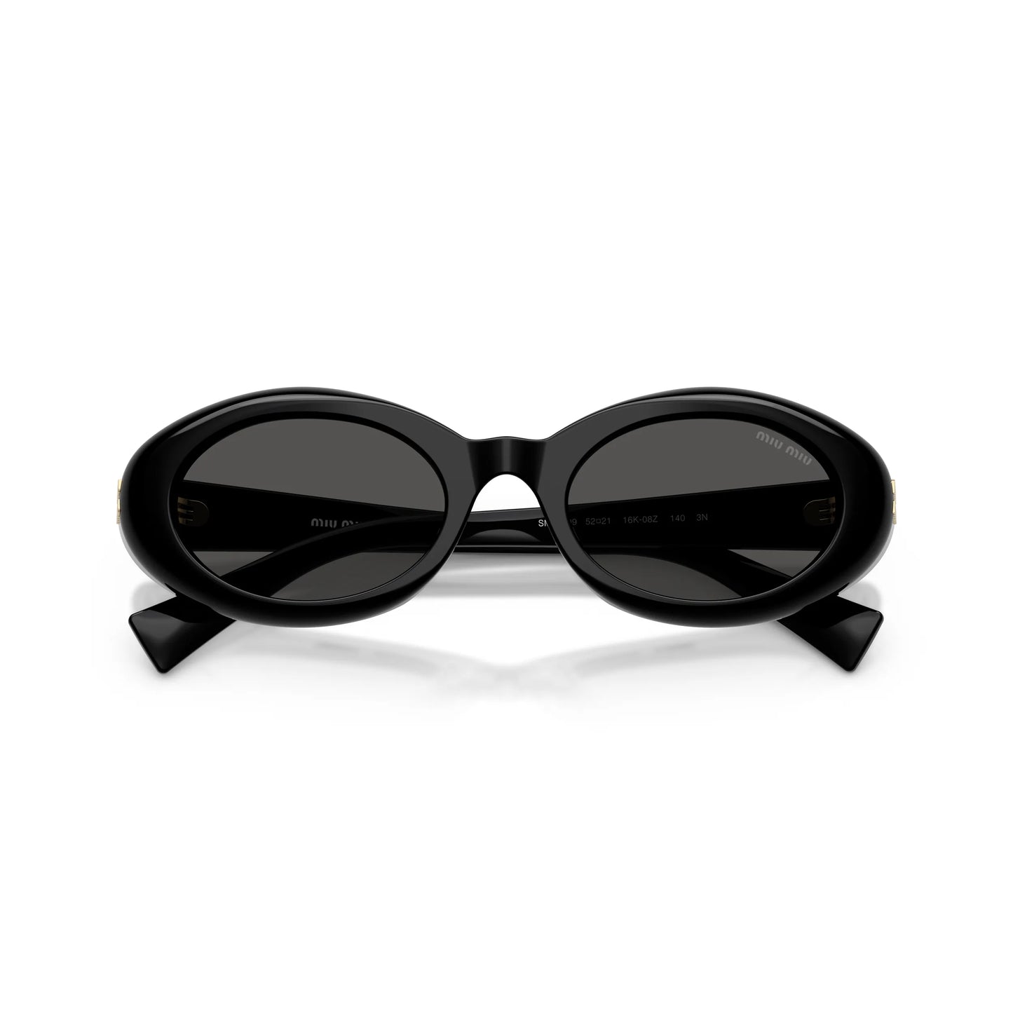 Occhiali da sole Miu Miu MU B09S 16K08Z Black ovali