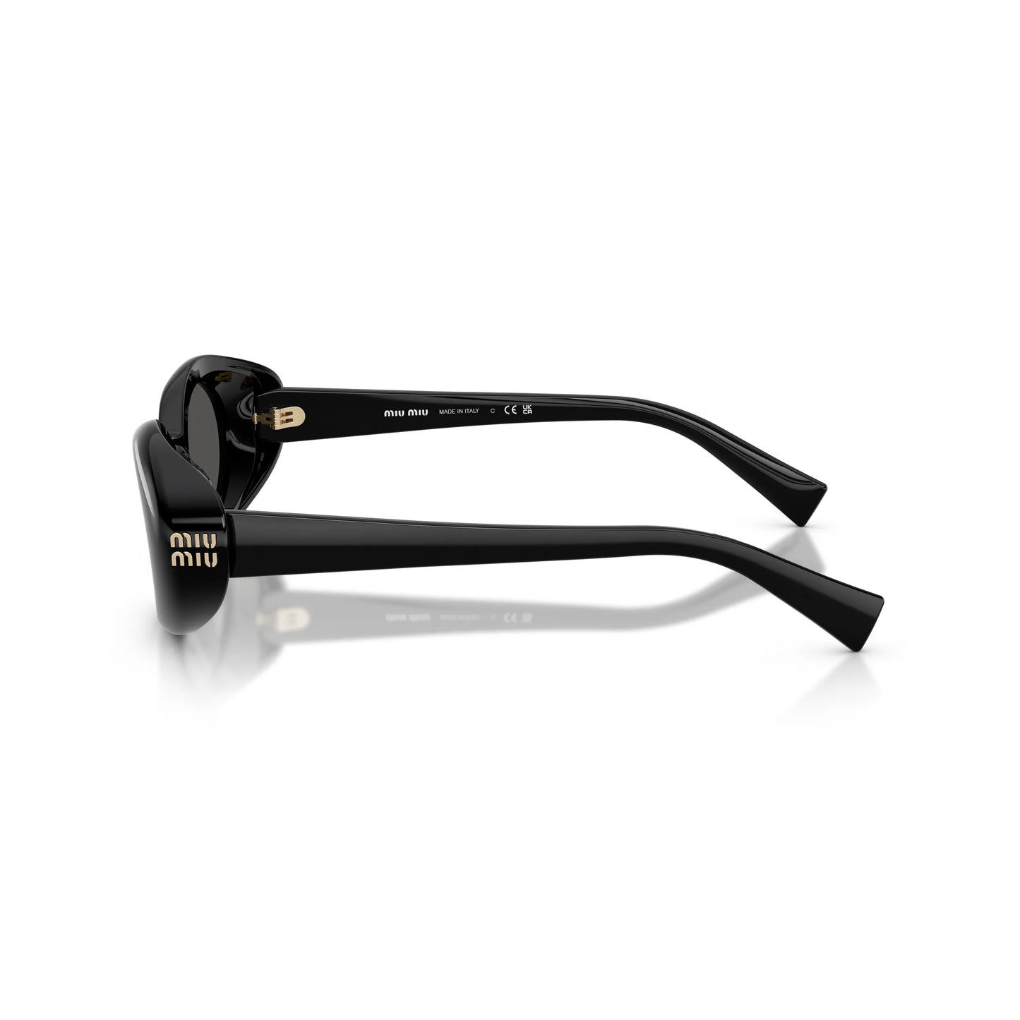 Occhiali da sole Miu Miu MU B09S 16K08Z Black ovali