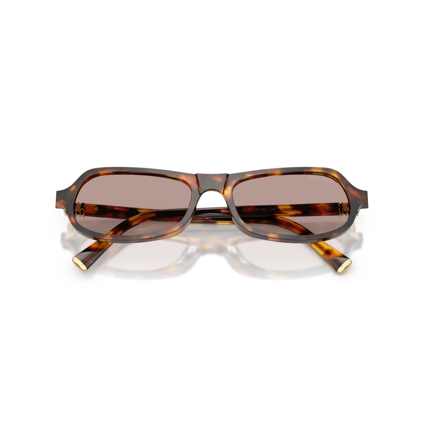 Occhiali da sole Miu Miu MU B10SU 14L20I Havana miele