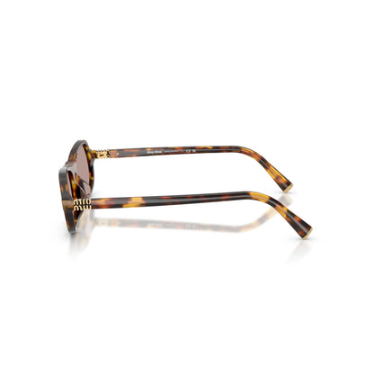 Occhiali da sole Miu Miu MU B10SU 14L20I Havana miele