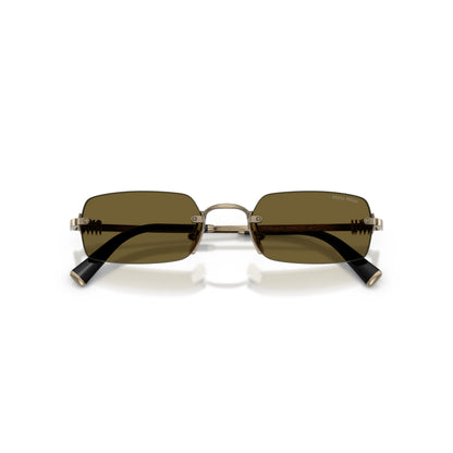 Lunettes de soleil Miu Miu MU B50S 26C09Z Vieil or