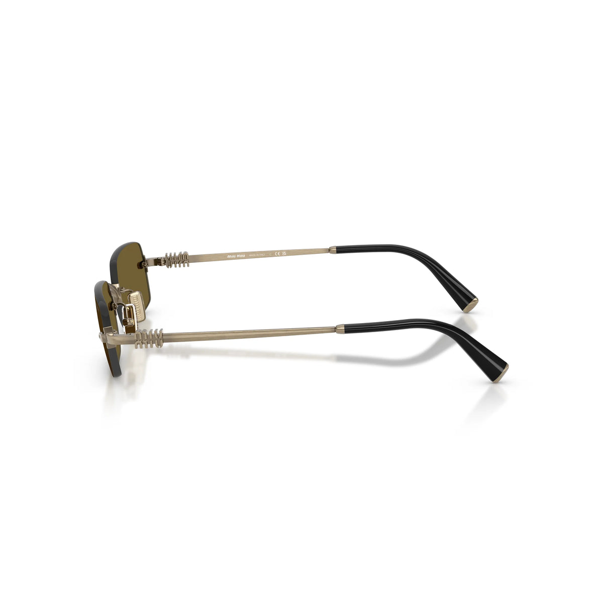 Lunettes de soleil Miu Miu MU B50S 26C09Z Vieil or