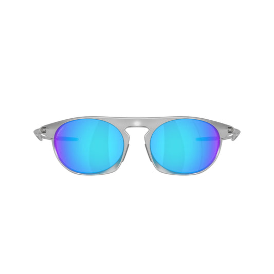 Lunettes de soleil Oakley Neo Jacket OO4065 406502 Chrome Satiné ovales