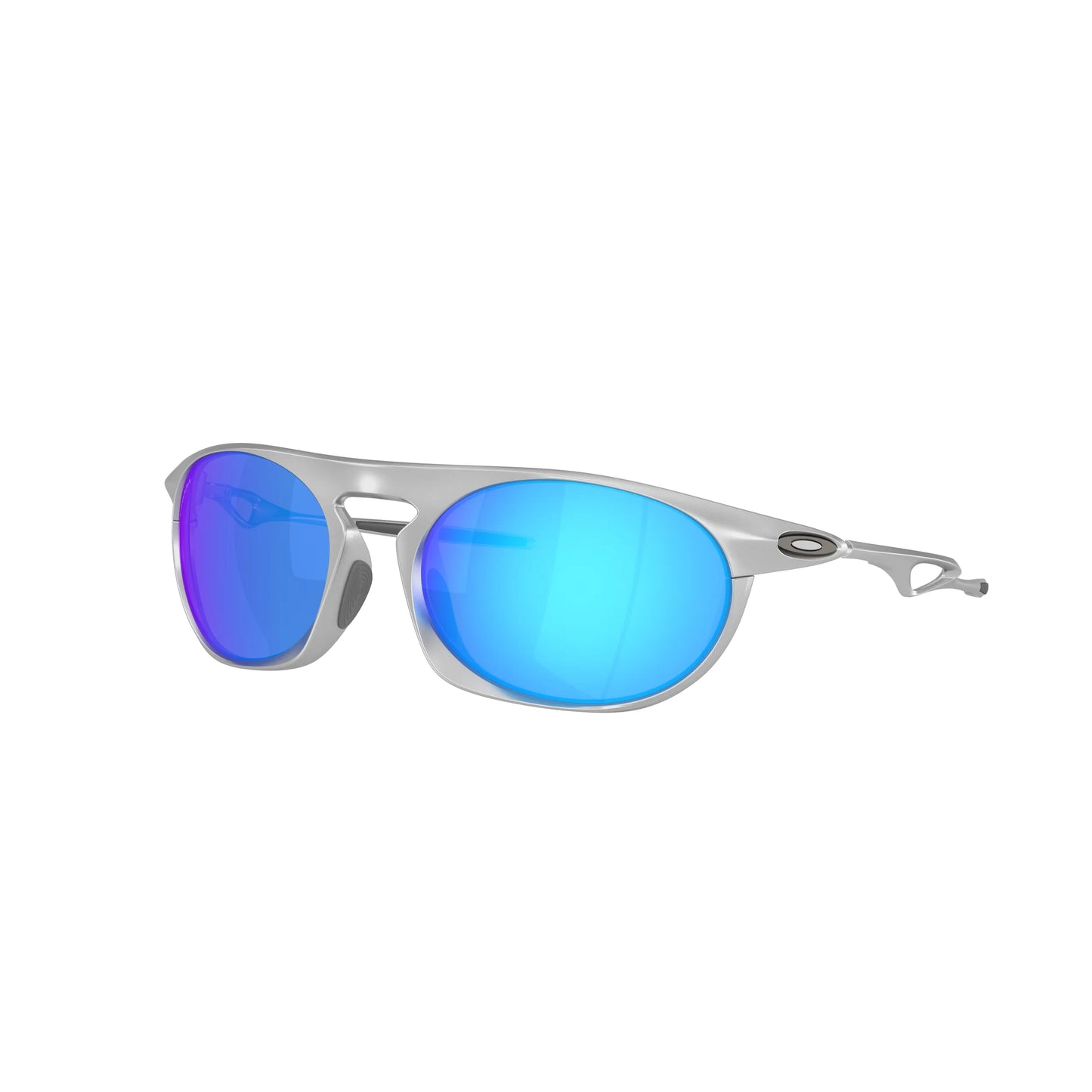 Occhiali da sole Oakley Neo Jacket OO4065 406502 Cromo Satinato ovali