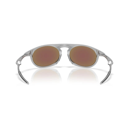 Occhiali da sole Oakley Neo Jacket OO4065 406502 Cromo Satinato ovali