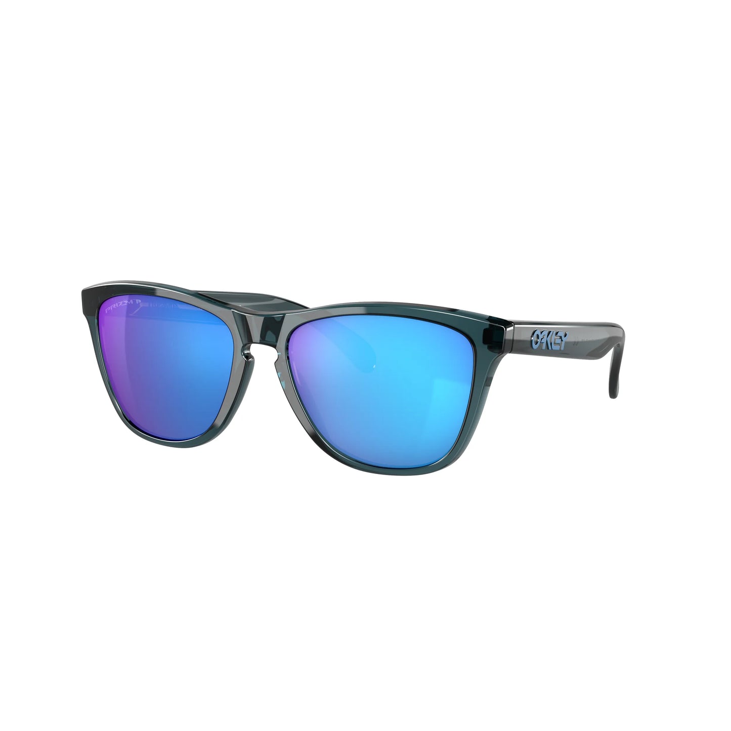 Occhiali da sole Oakley Frogskins OO9013 9013F6 Cristallo nero Prizm Sapphire Polarized
