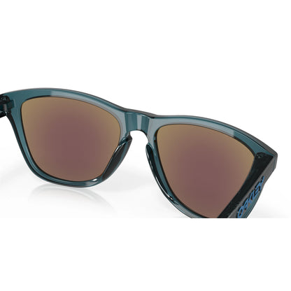 Occhiali da sole Oakley Frogskins OO9013 9013F6 Cristallo nero Prizm Sapphire Polarized