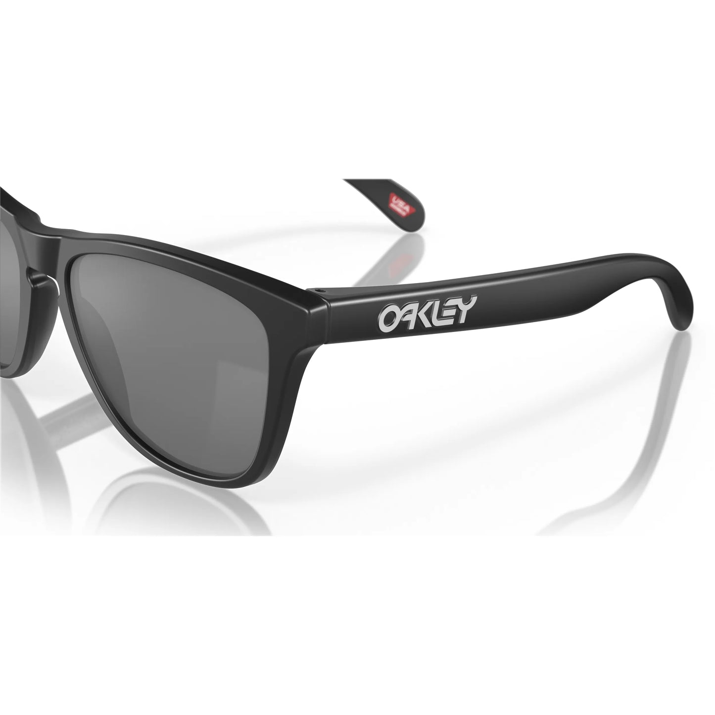 Occhiali da sole Oakley Frogskins OO9013 9013F7 Nero opaco Prizm Black Polarized