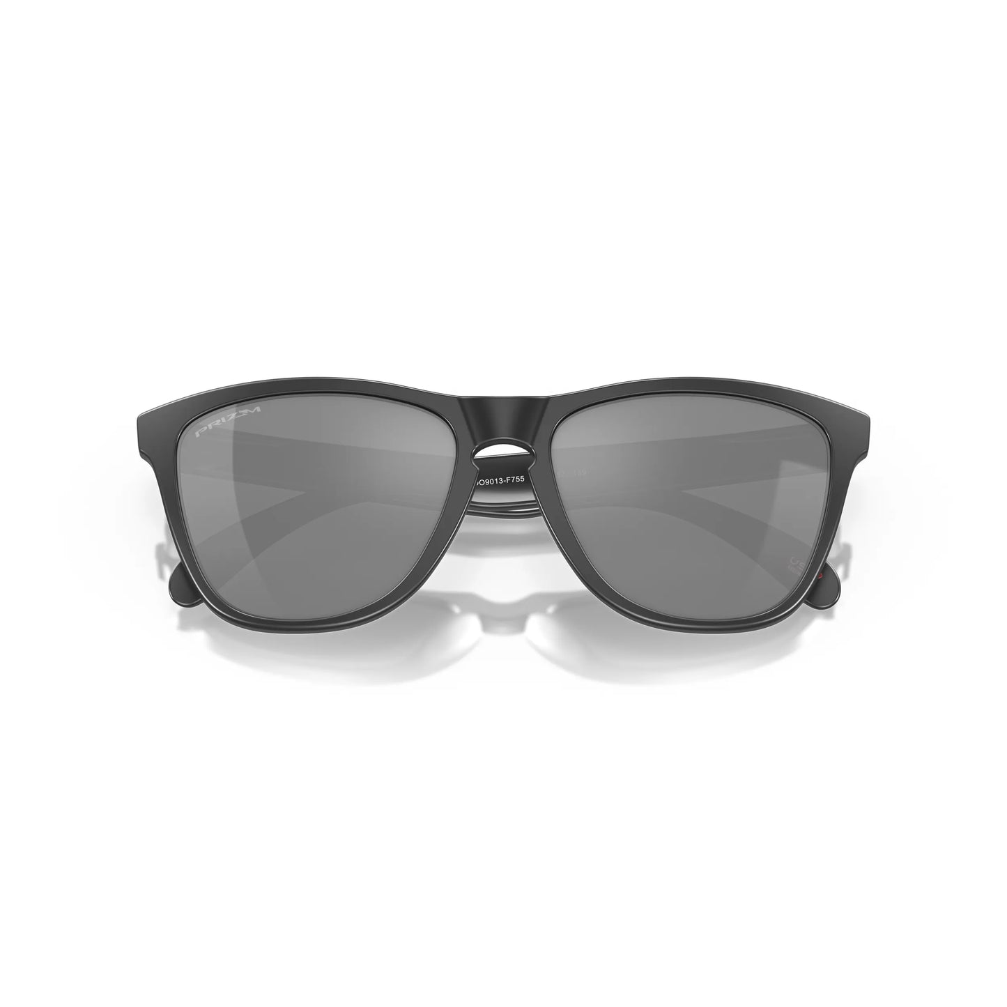 Occhiali da sole Oakley Frogskins OO9013 9013F7 Nero opaco Prizm Black Polarized