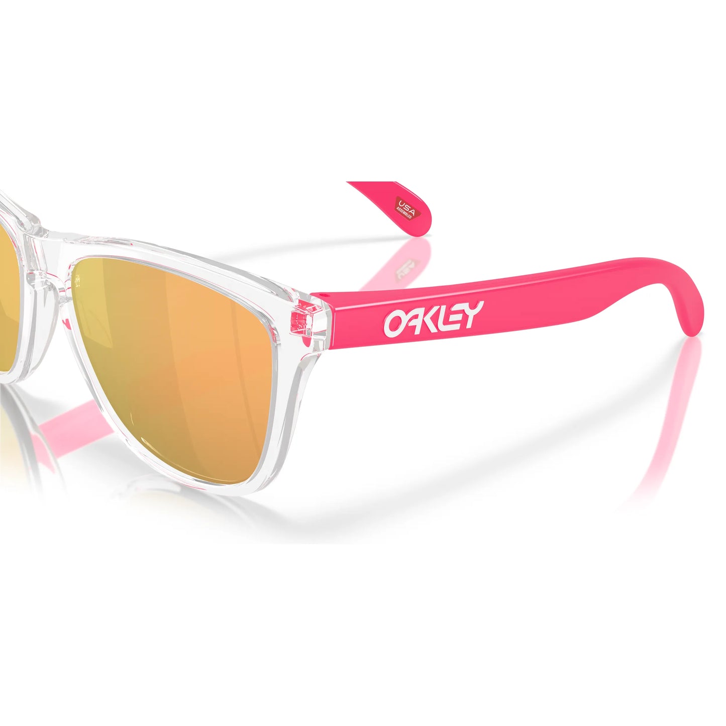 Occhiali da sole Oakley Frogskins OO9013 9013M9 Trasparente Polarized