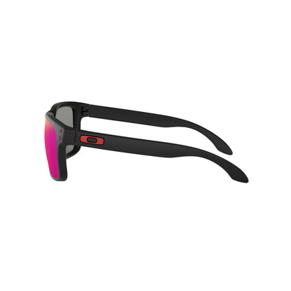 Occhiali da sole Oakley Holbrook OO9102 910236 Matte Black Red Iridium
