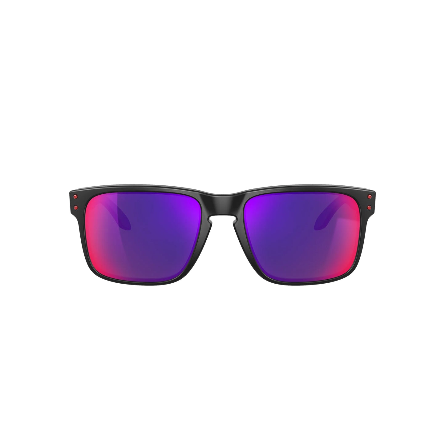 Occhiali da sole Oakley Holbrook OO9102 910236 Matte Black Red Iridium