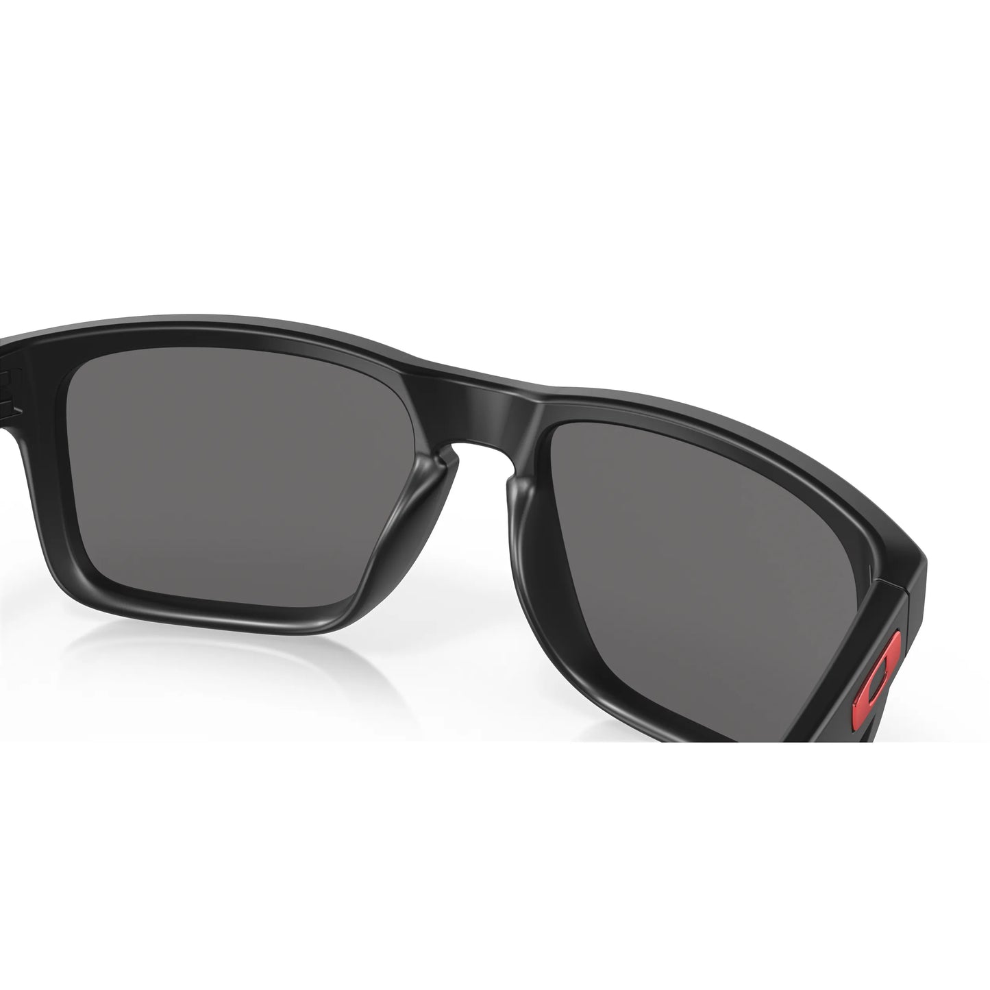 Occhiali da sole Oakley Holbrook OO9102 910236 Matte Black Red Iridium