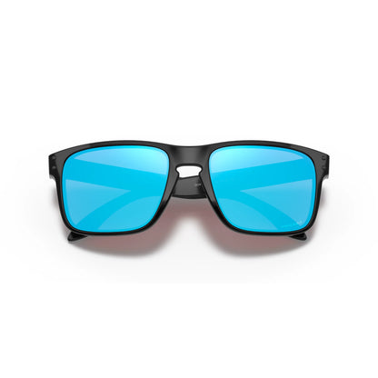 Occhiali da sole Oakley Holbrook OO9102 9102F5 Polished Black Prizm Sapphire