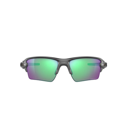 Occhiali da sole Oakley Flak 2.0 XL OO9188 9188F3 Steel Prizm Road Jade
