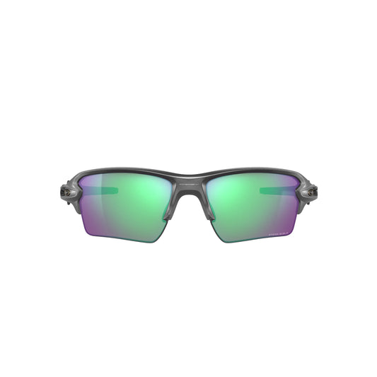 Lunettes de soleil Oakley Flak 2.0 XL OO9188 9188F3 Steel Prizm Road Jade