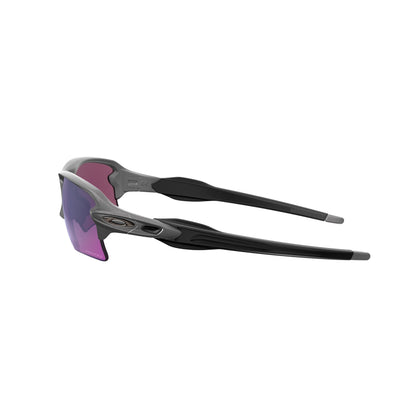 Occhiali da sole Oakley Flak 2.0 XL OO9188 9188F3 Steel Prizm Road Jade