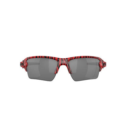 Occhiali da sole Oakley Flak 2.0 OO9188 H259 Red Tiger rettangolari