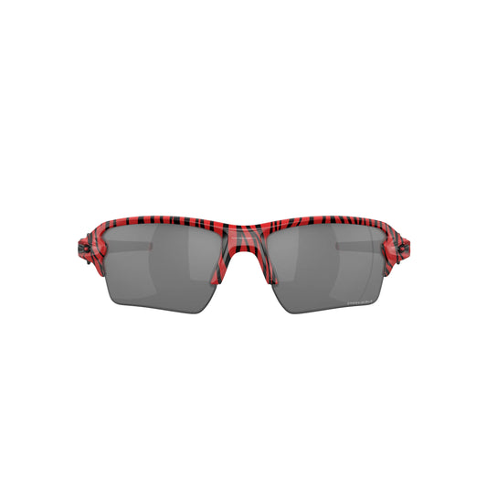 Lunettes de soleil Oakley Flak 2.0 OO9188 H259 Red Tiger rectangulaires