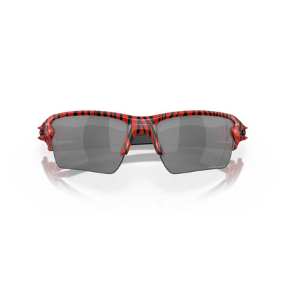Occhiali da sole Oakley Flak 2.0 OO9188 H259 Red Tiger rettangolari