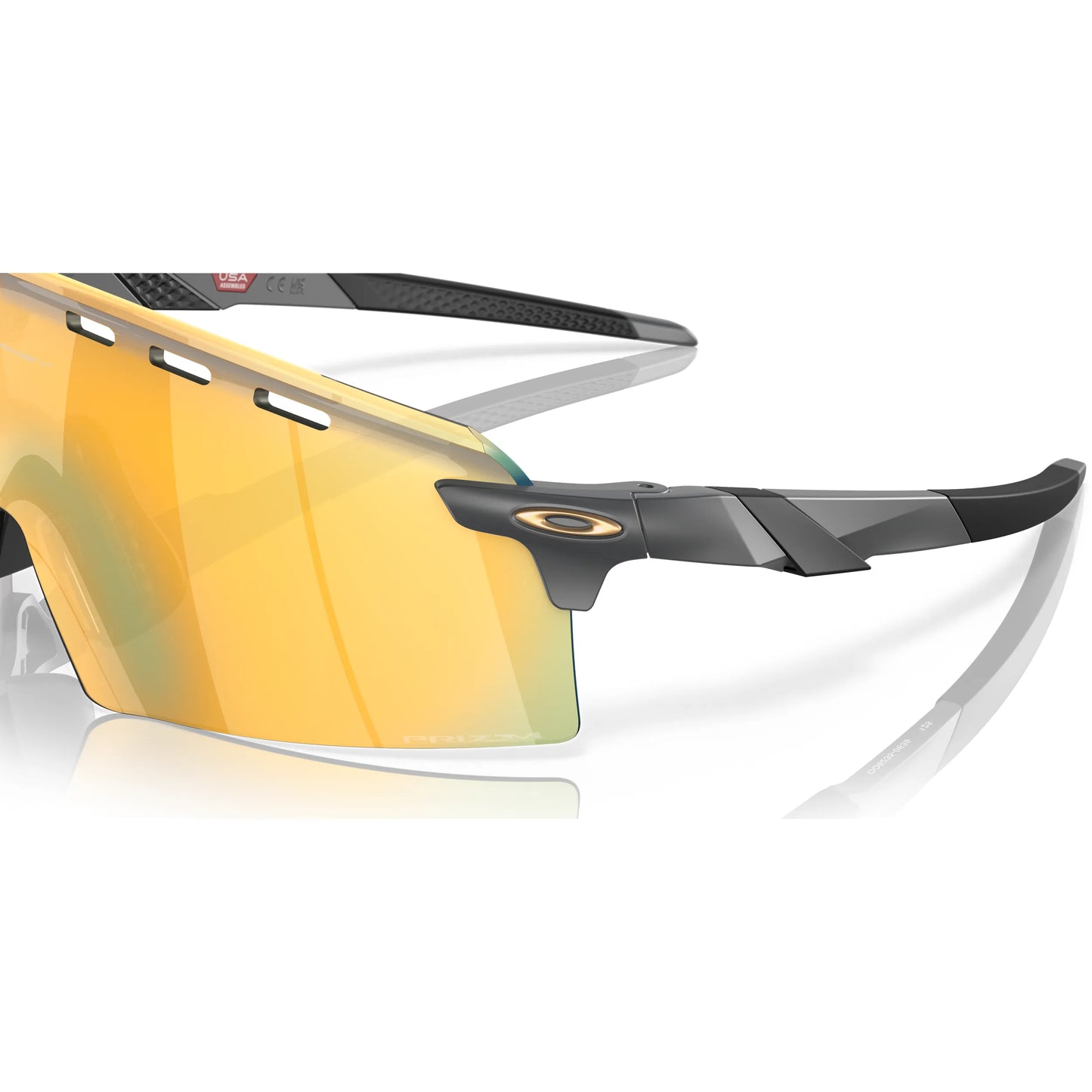 Occhiali da sole Oakley Encoder Strike Vented OO9235 923506 Carbonio opaco