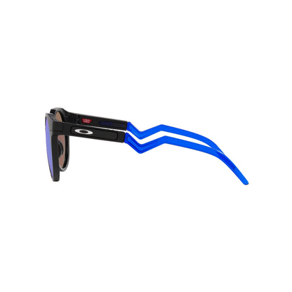 Occhiali da sole Oakley HSTN OO9242 924204 Nero Opaco Polarized rotondi