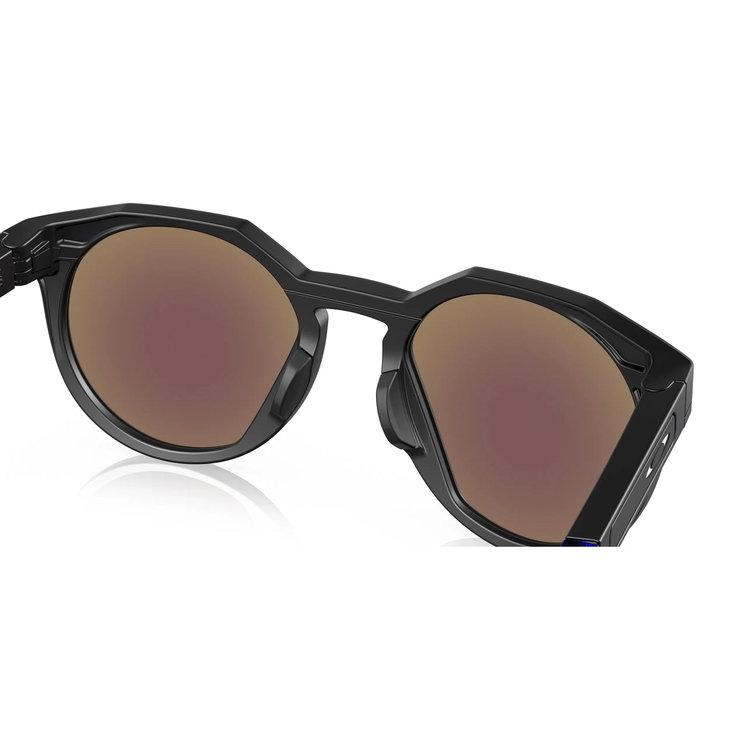 Occhiali da sole Oakley HSTN OO9242 924204 Nero Opaco Polarized rotondi