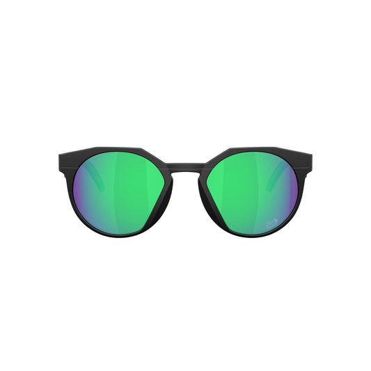 Lunettes de soleil Oakley HSTN OO9242 924222 Noir mat Prizm Jade rondes