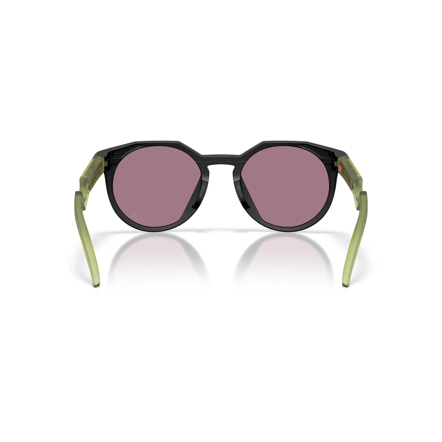 Occhiali da sole Oakley HSTN OO9242 924222 Nero Opaco Prizm Jade rotondi