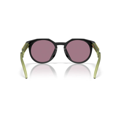 Occhiali da sole Oakley HSTN OO9242 924222 Nero Opaco Prizm Jade rotondi
