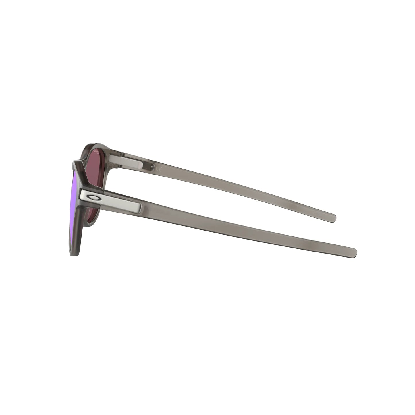Occhiali da sole Oakley Latch OO9265 926532 Grey Ink Opaco Prizm Sapphire Polarized rotondi