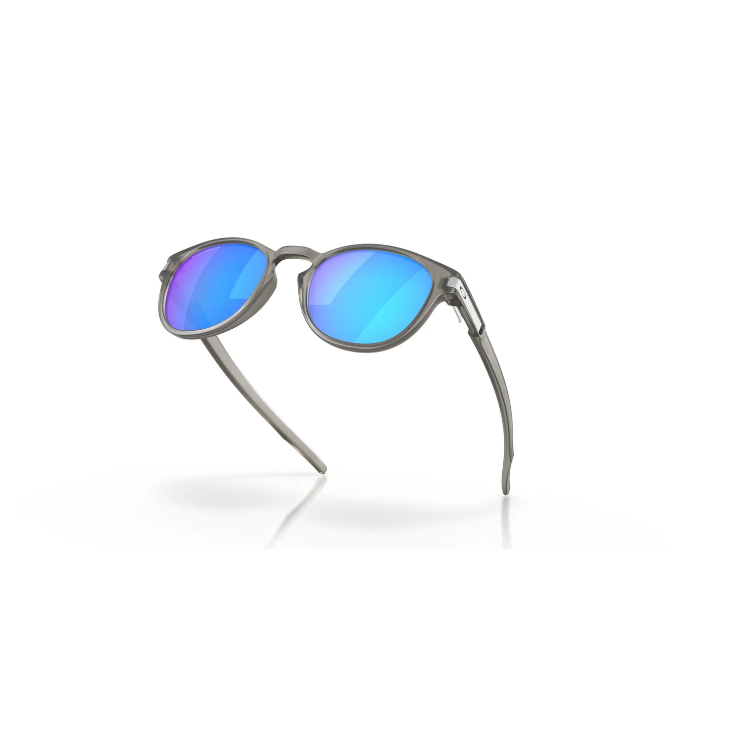 Occhiali da sole Oakley Latch OO9265 926532 Grey Ink Opaco Prizm Sapphire Polarized rotondi