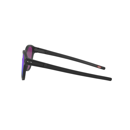 Occhiali da sole Oakley Latch OO9265 926555 Nero Opaco rotondi