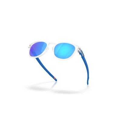 Occhiali da sole Oakley Latch OO9265 926576 Trasparente Opaco Prizm Sapphire rotondi