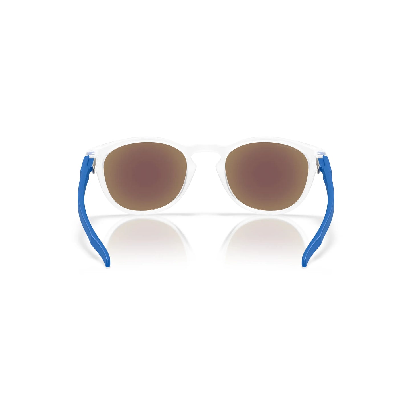 Occhiali da sole Oakley Latch OO9265 926576 Trasparente Opaco Prizm Sapphire rotondi